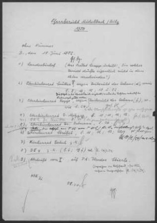 Michelbach/Bilz: Pfarrbericht 1950