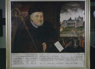 Bildnis des Johann Jacke, Abt des Klosters Sankt Michael