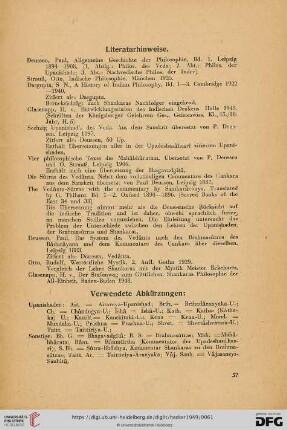 Literaturhinweise