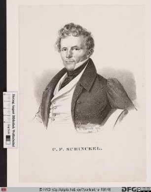Bildnis Karl Friedrich Schinkel