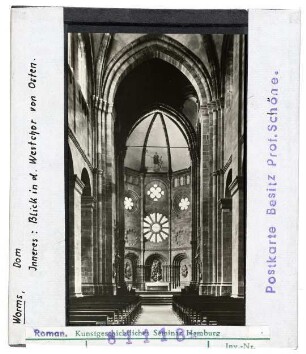Worms: Dom, Westchor, Inneres