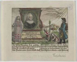 Bildnis des Johann Christoph Friderici