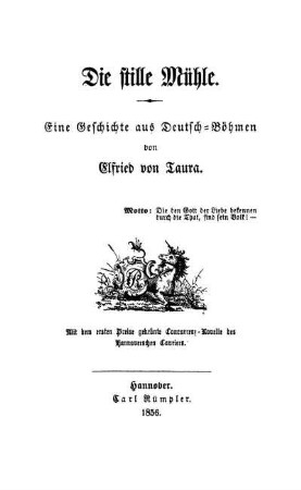 Die stille Mühle