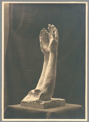 Frauenhände, 1927, Plastelin