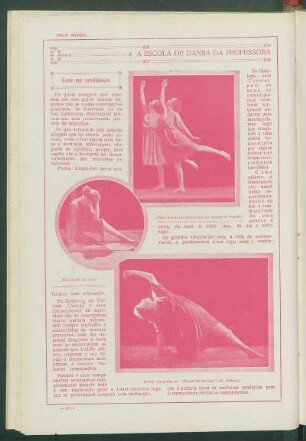A escola de dança da professora francesa Mme. Popard.