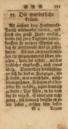 35. Die wunderliche Träume