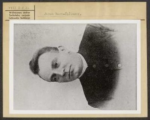 Porträt des Poeten und Schriftstellers Jakub Bart-Ćišinski. : Portret: Jakub Bart-Ćišinski