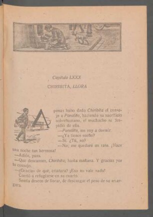 Capítulo LXXX - Chiribita, llora