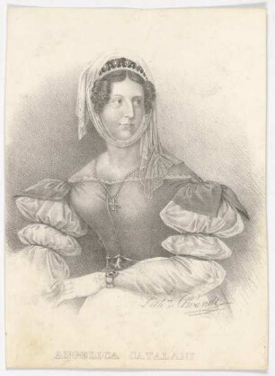Bildnis der Angelica Catalani