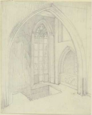 Kapelle mit Maßwerkfenster