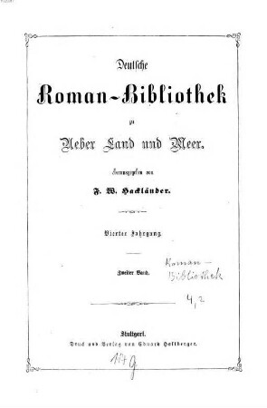 Deutsche Romanbibliothek. 4. 1876, Bd. 2