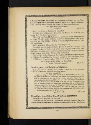 Vergeblicher französischer Angriff auf La Maisonnette.