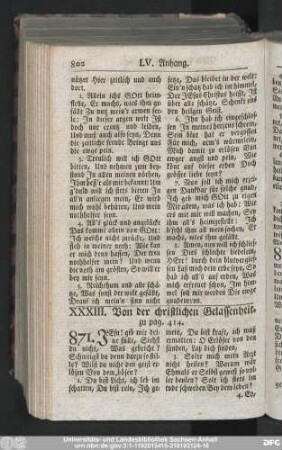 XXXIII. Von der christlichen Gelassenheit.