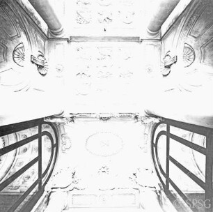 Berlin, Schloss Berlin, Durchfahrtshalle von Portal 5.
