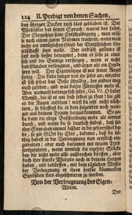 114-151, Von der Verleugnung des Eigen-Willen.