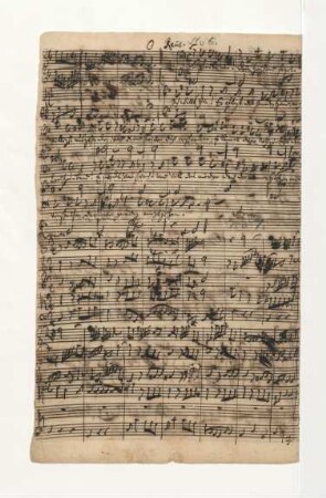 4. Recit[ativo] (B): So glaube nun!