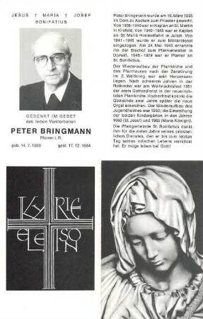 Bringmann, Peter