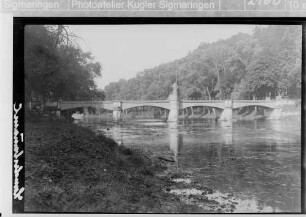 Landesbauamt Sigmaringen - Umbau der Nepomukbrücke (Bauhofbrücke); Gesamtansicht der Brücke