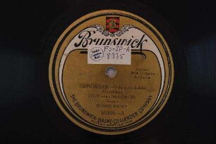 Tannhäuser : O du mein holder Abendstern (The evening star); (act III) / Wagner