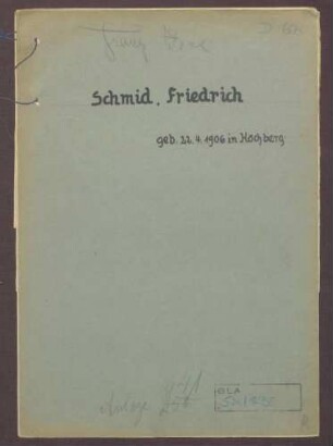 Schmid, Friedrich