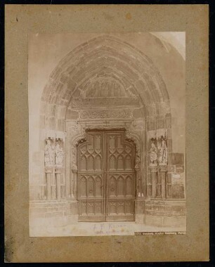 Kloster Nonnberg, Salzburg: Hauptportal