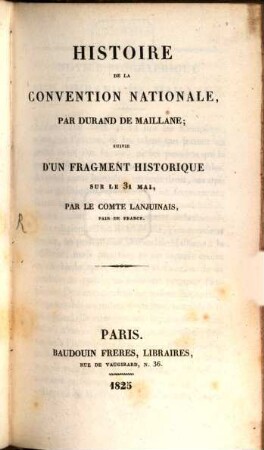 Histoire De La Convention Nationale