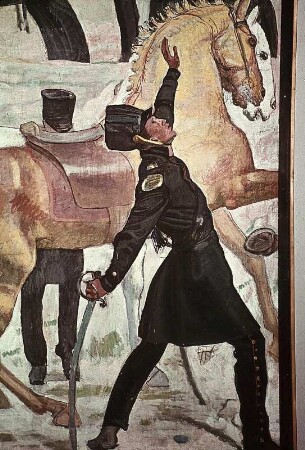 Der Auszug deutscher Studenten in den Freiheitskrieg von 1813