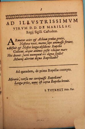 De Rvpella, A Christianissimo Et Invictissimo Galliarum & Nauarrae Rege Lvdovico XIII. Expugnata