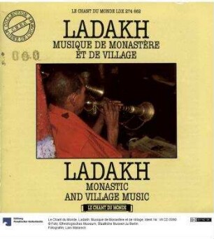 Ladakh. Musique de Monastère et de Village