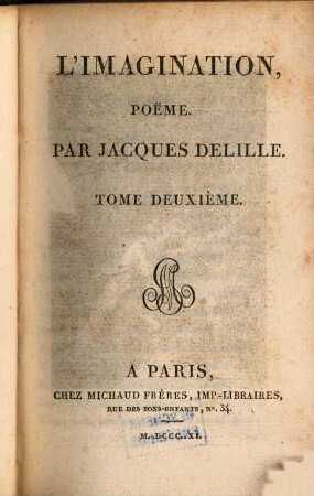 L' imagination : poëme, 2