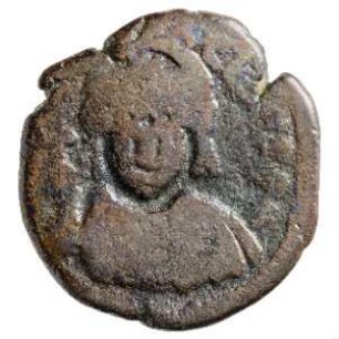 Münze, Halbfollis, 616 / 617