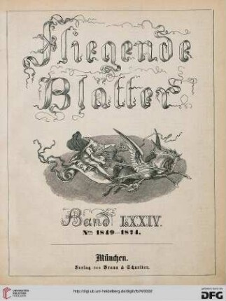 74: Fliegende Blätter