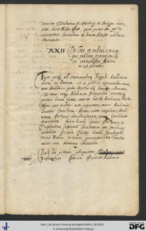 [fol. 17] De loco et ordine eorum qui publicis processionibus et stationibus academicis adsunt