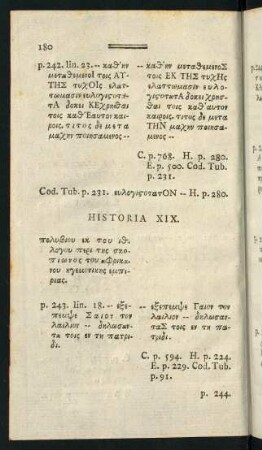 Historia XIX.