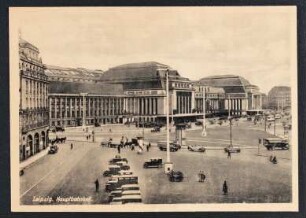 Leipzig. Hauptbahnhof.