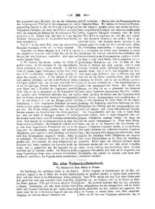 Ein altes Volksschulliederbuch