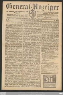 General-Anzeiger für Kemberg, Bad Schmiedeberg und Umgegend, Nr. 93 Kemberg, Donnerstag, den 2. Oktober 1924.