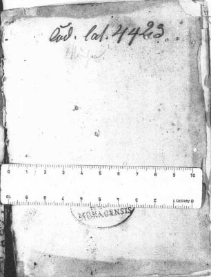 Fratris Simonis Weinhart Faucensis (Füssen) mon. S. Ulr. Collectura ex diversis libris facta in monasterio Lunaelacensi anno 1481 - 1482, quibus ibi hospes erat - BSB Clm 4423