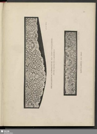 Niederländische Klöppelspitze, sog. "Point d'Angleterre"