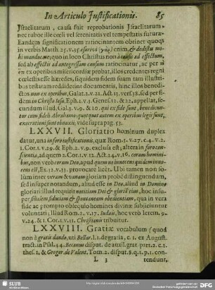 LXXVIII. Gratiae vocabulum …
