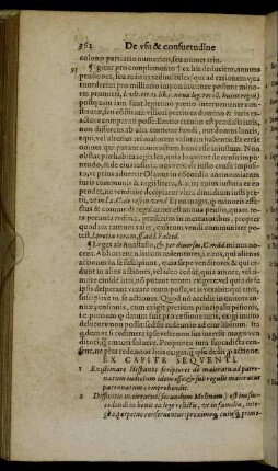 [Caput XII. De natura & diffinitione patronatus, Capellaniæ ...]