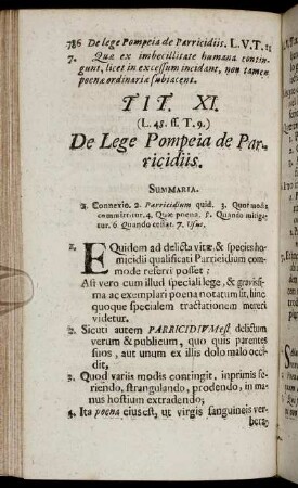 Tit. XI. - Tit. XXXVII.