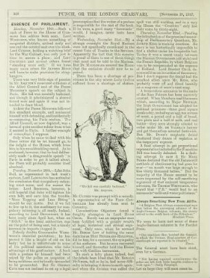 "His foil was carefully buttoned." Mr. Asquith