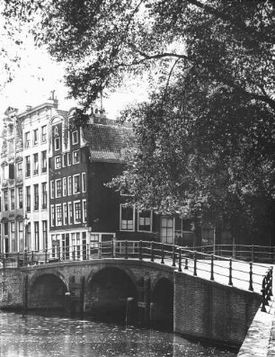Amsterdam, Alte Brücke an der Herrengracht