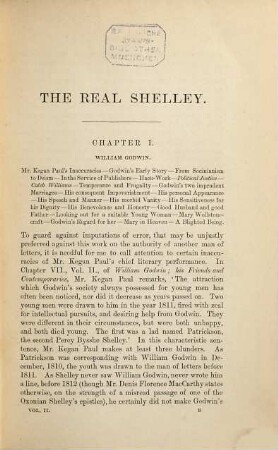 The real Shelley : New views of the poets life, 2