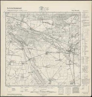 Meßtischblatt 3366 : Obornik, 1940 : Obornik. - Ausg. m. dt. Namen, letzte Nachtr. 1931. - 1:25000. - [Berlin]: Reichsamt für Landesaufnahme, 1940. - 1 Kt.