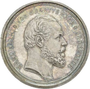 Preismedaille für die Gartenbauausstellung von 1889