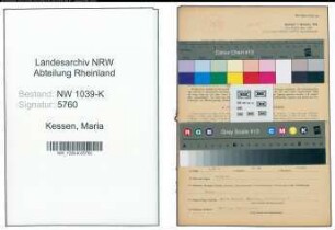 Entnazifizierung Maria Kessen , geb. 12.04.1912 (Geschaeftsfuehrerin)