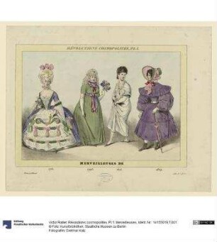 Révolutions cosmopolites, Pl.1: Merveilleuses
