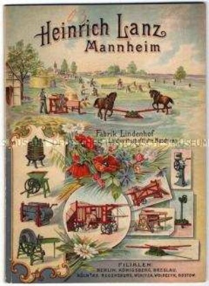 Illustrierter Katalog Nr. 1315 über landwirtschaftliche Maschinen